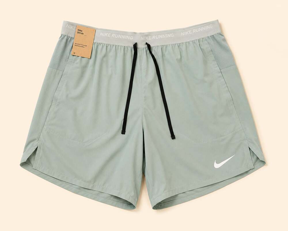 Nike Stride Dri-FIT Running Shorts Sage Green Men’s Medium NWT